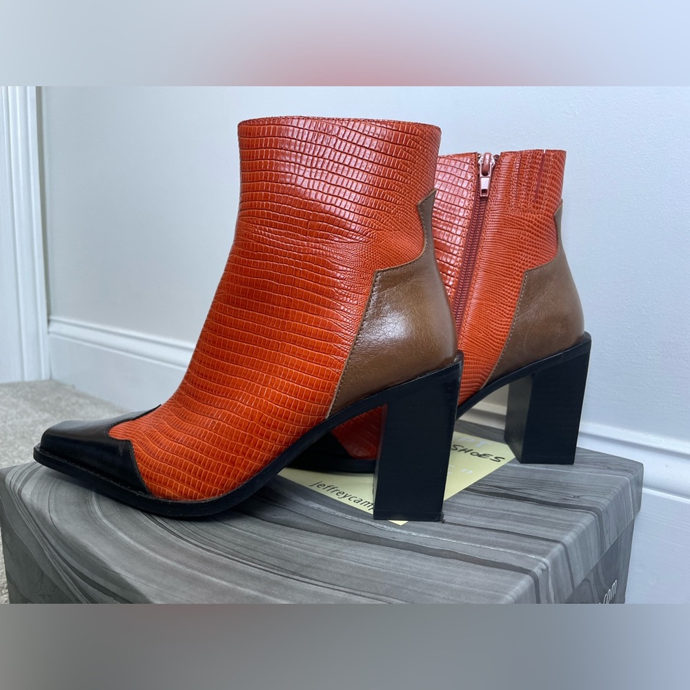 Size 6 - JEFFREY CAMPBELL HEELED WESTERN BOOTS